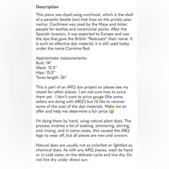 ARQ Cleo Leo (hand dyed) - Picture 8 of 8